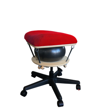 Språng Stool 2.0 - Rosso Corsa Red Yoga Stretch