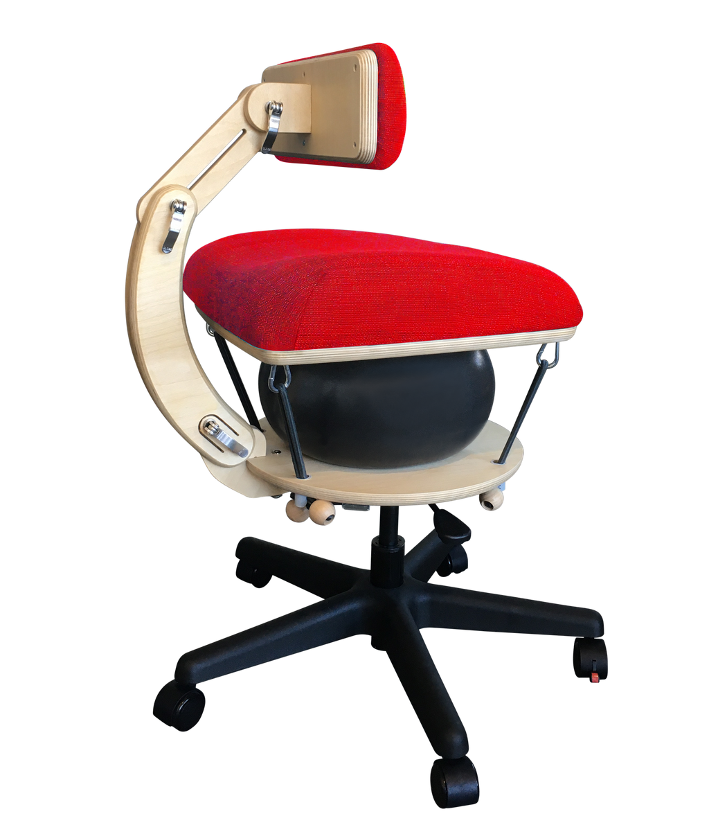 Språng Chair 2.0 - Most Popular | Rosso Corsa Red Yoga Stretch