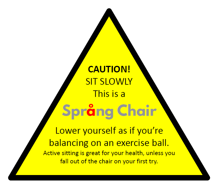 Språng Chair 2.0 - Most Popular | Rosso Corsa Red Yoga Stretch