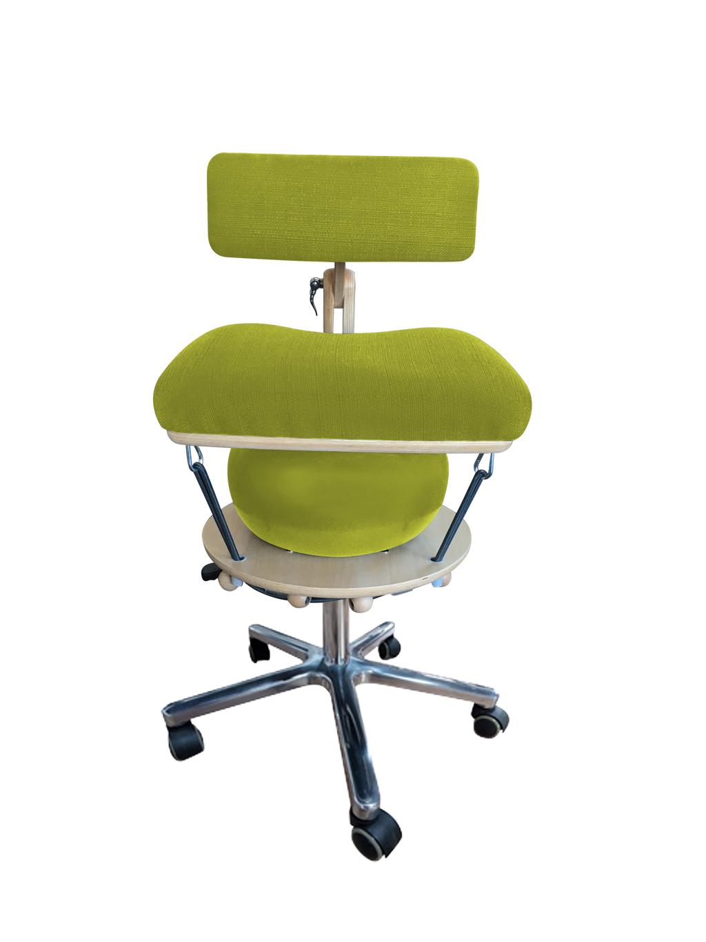 Språng Chair 2.0 - Deluxe Edition | Citron Green Linen